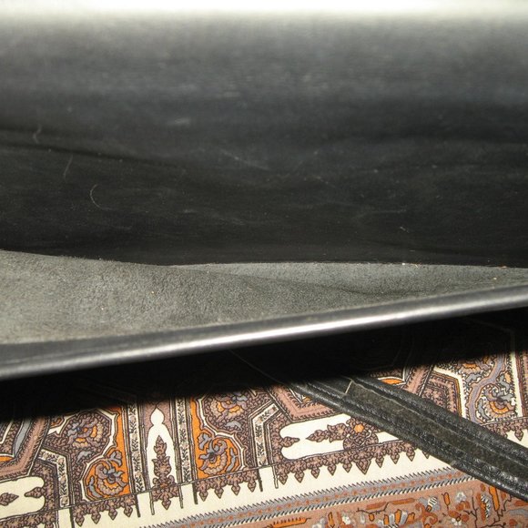 ❤️COACH DIPLOMAT 5353 Black Leather Attache Briefcase Valise w/Combo Lock … - Picture 9 of 10